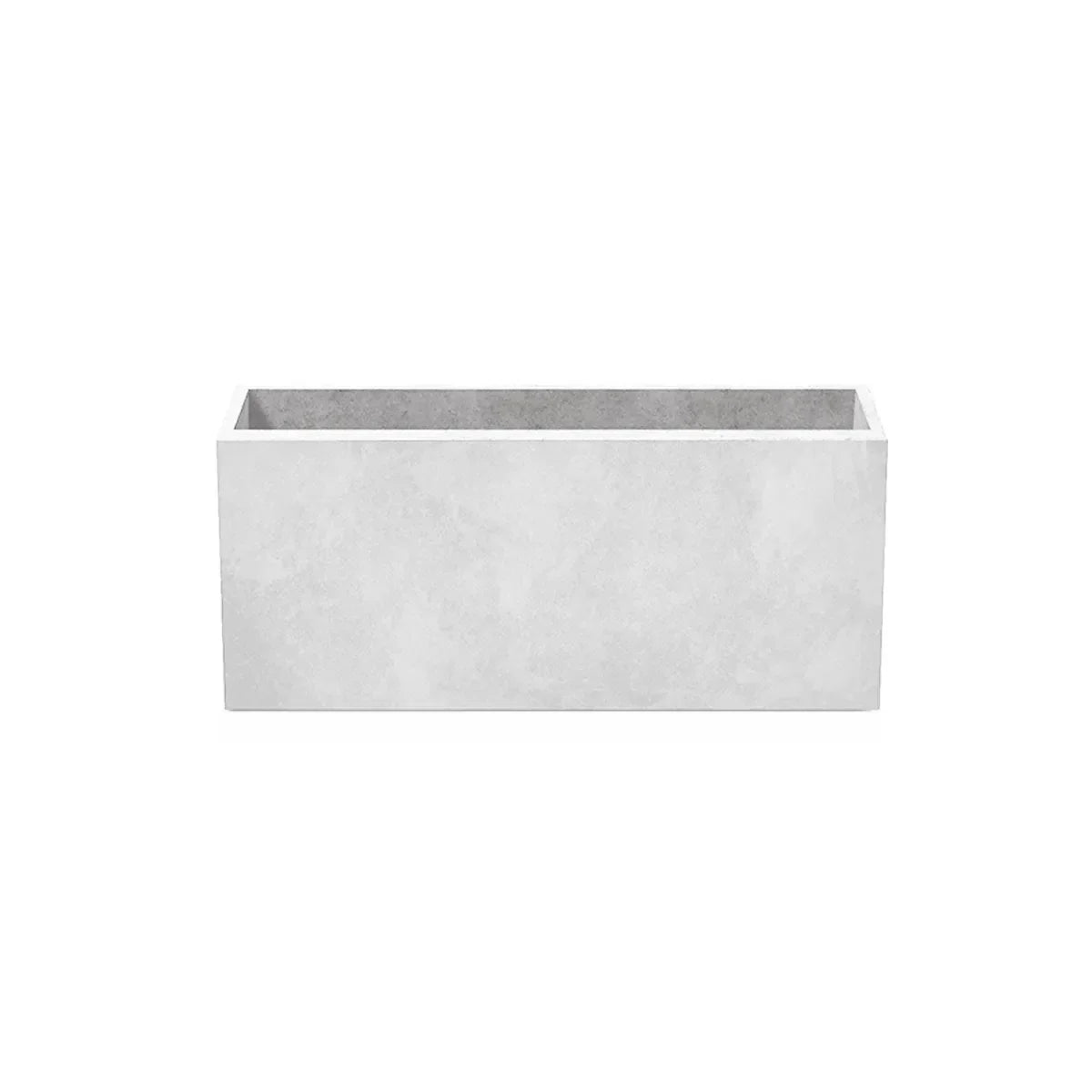 Outdoor Concrete Planters - Rectangle 30x100x40 cm on white background Decormania.eu