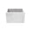 Outdoor Concrete Planters - Square 100x100x50 cm on white background Decormania.eu