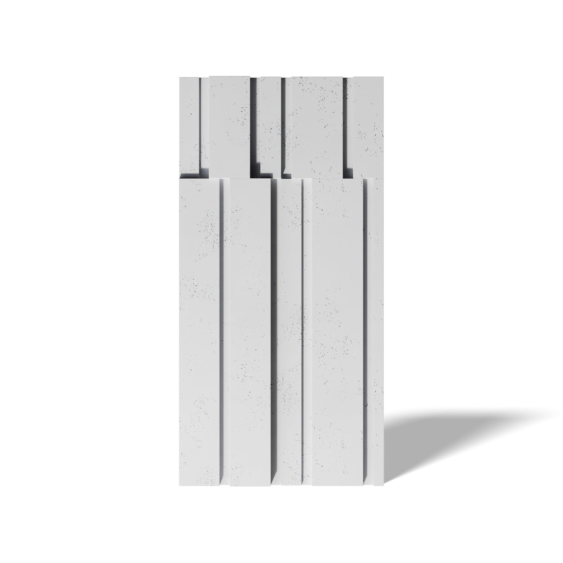Beton 3D -Wandplattendächer