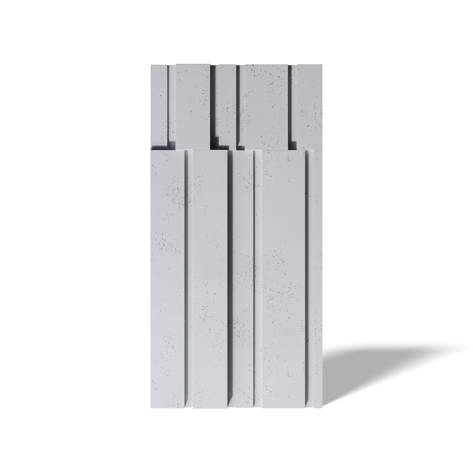 Beton 3D -Wandplattendächer