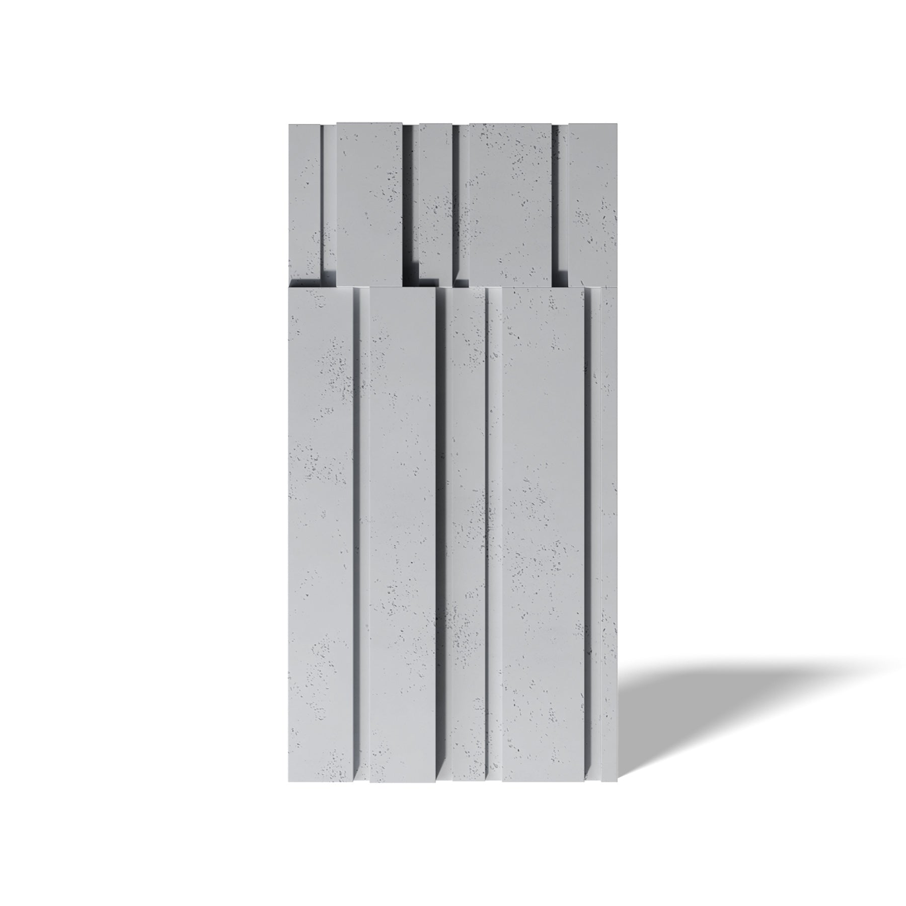 Beton 3D -Wandplattendächer
