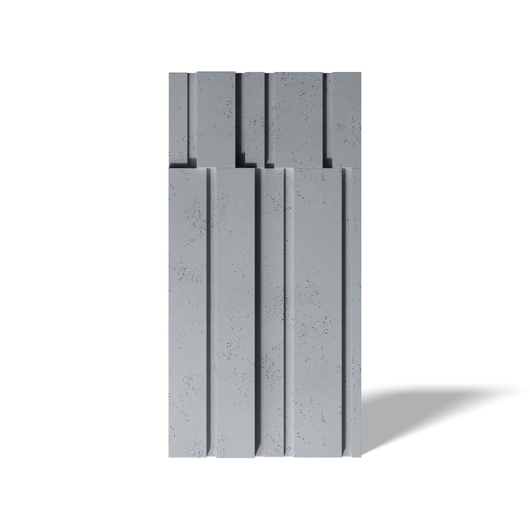 Beton 3D -Wandplattendächer