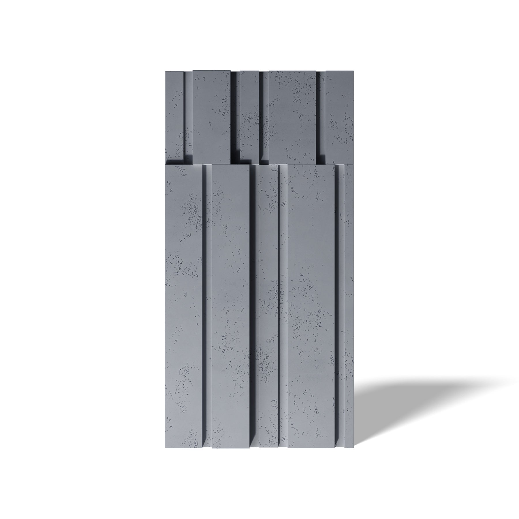 Beton 3D -Wandplattendächer